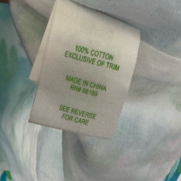 Janice “High beams” lighthouse print with gold soutache trim Size 0 - Picture 7 of 8